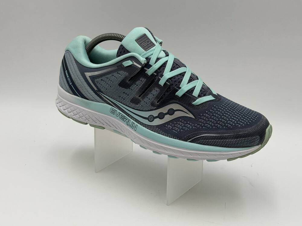 SAUCONY Guide ISO 2 Women’s Size 11 Slate Aqua Running Shoes Sneakers S10464-1
